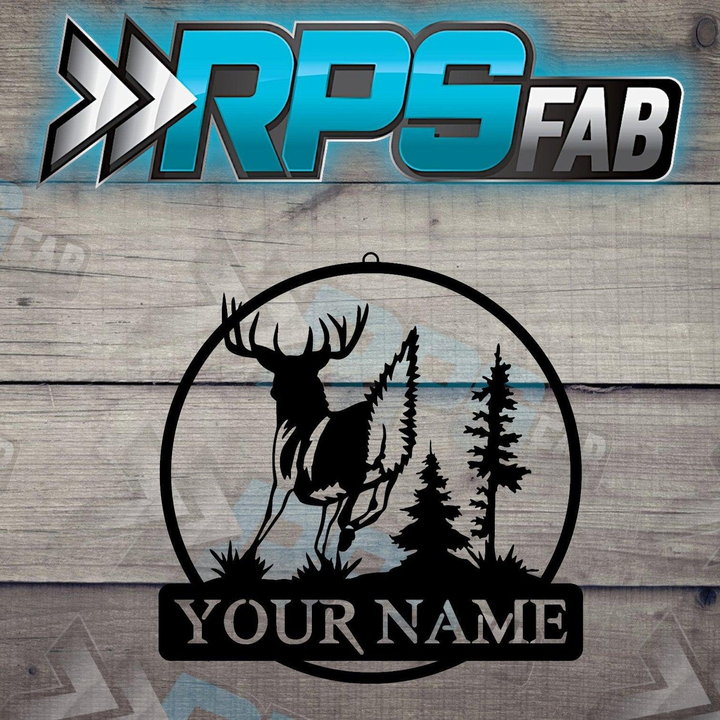 Monogram Metal Signs V10 - RPS Fab