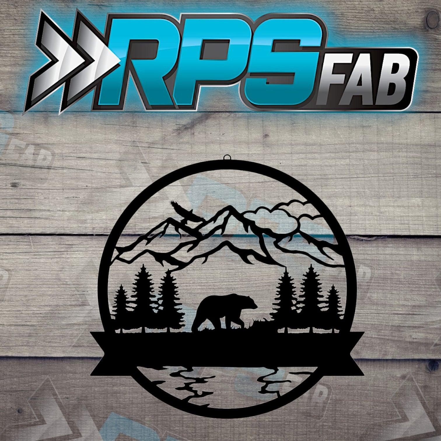 Monogram Metal Signs V15 - RPS Fab