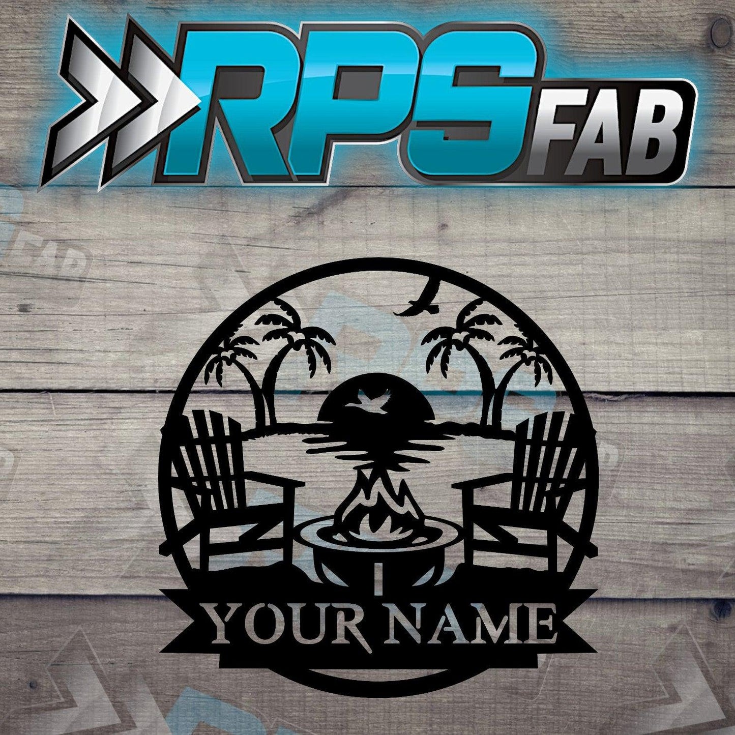 Monogram Metal Signs V23 - RPS Fab