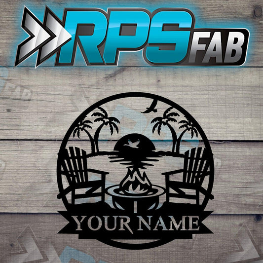 Monogram Metal Signs V23 - RPS Fab