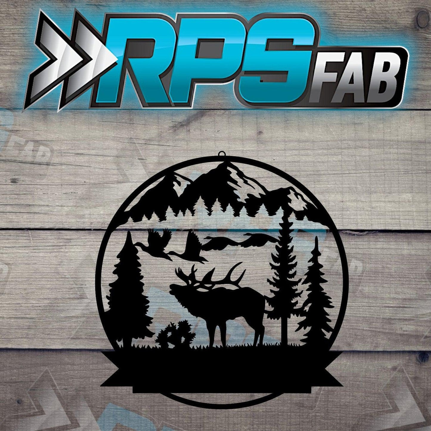 Monogram Metal Signs V31 - RPS Fab