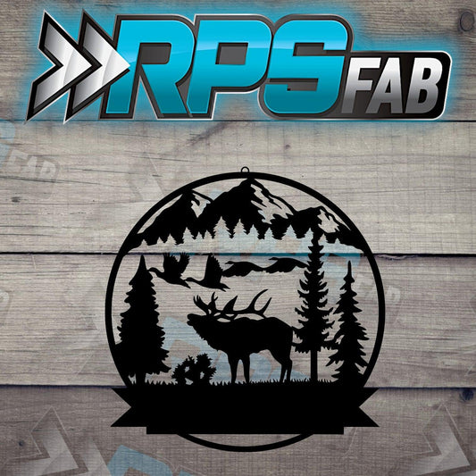 Monogram Metal Signs V31 - RPS Fab