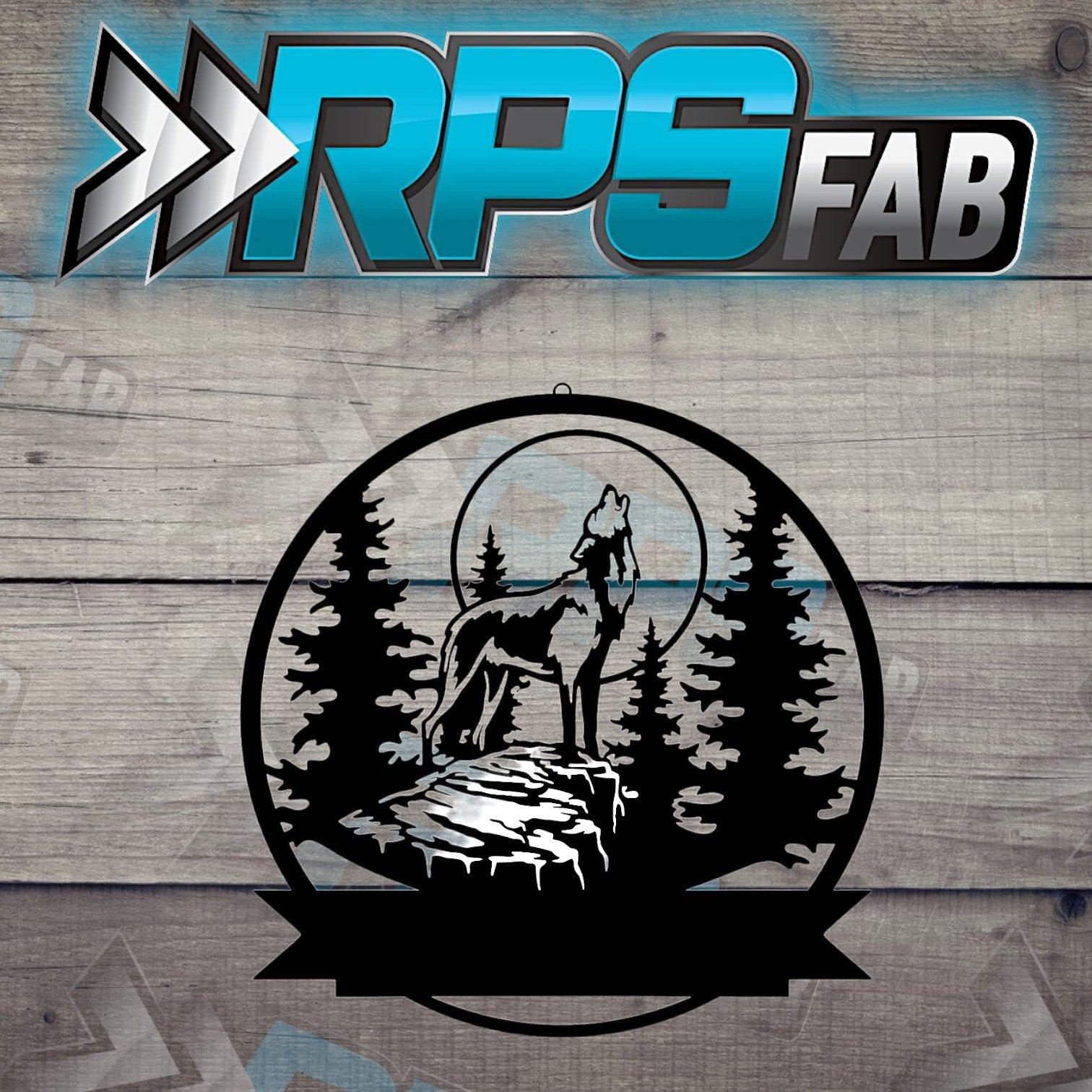 Monogram Metal Signs V32 - RPS Fab