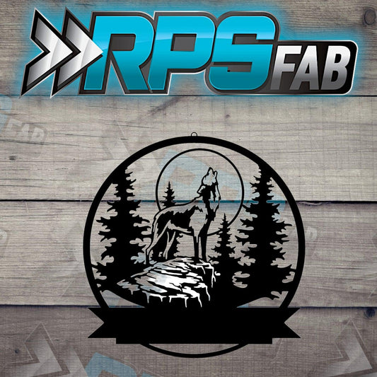 Monogram Metal Signs V32 - RPS Fab