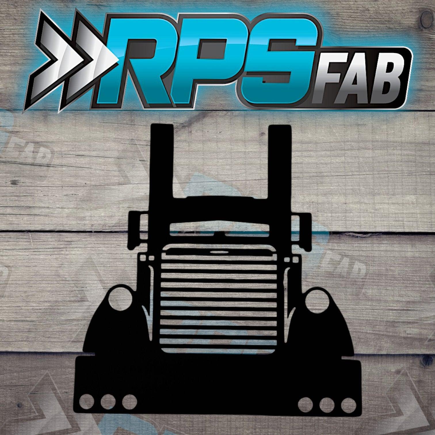 Precision-Crafted Metal Truck Sign - RPS Fab