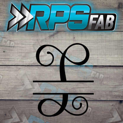 Script Monogram Metal Letters A-Z - RPS Fab