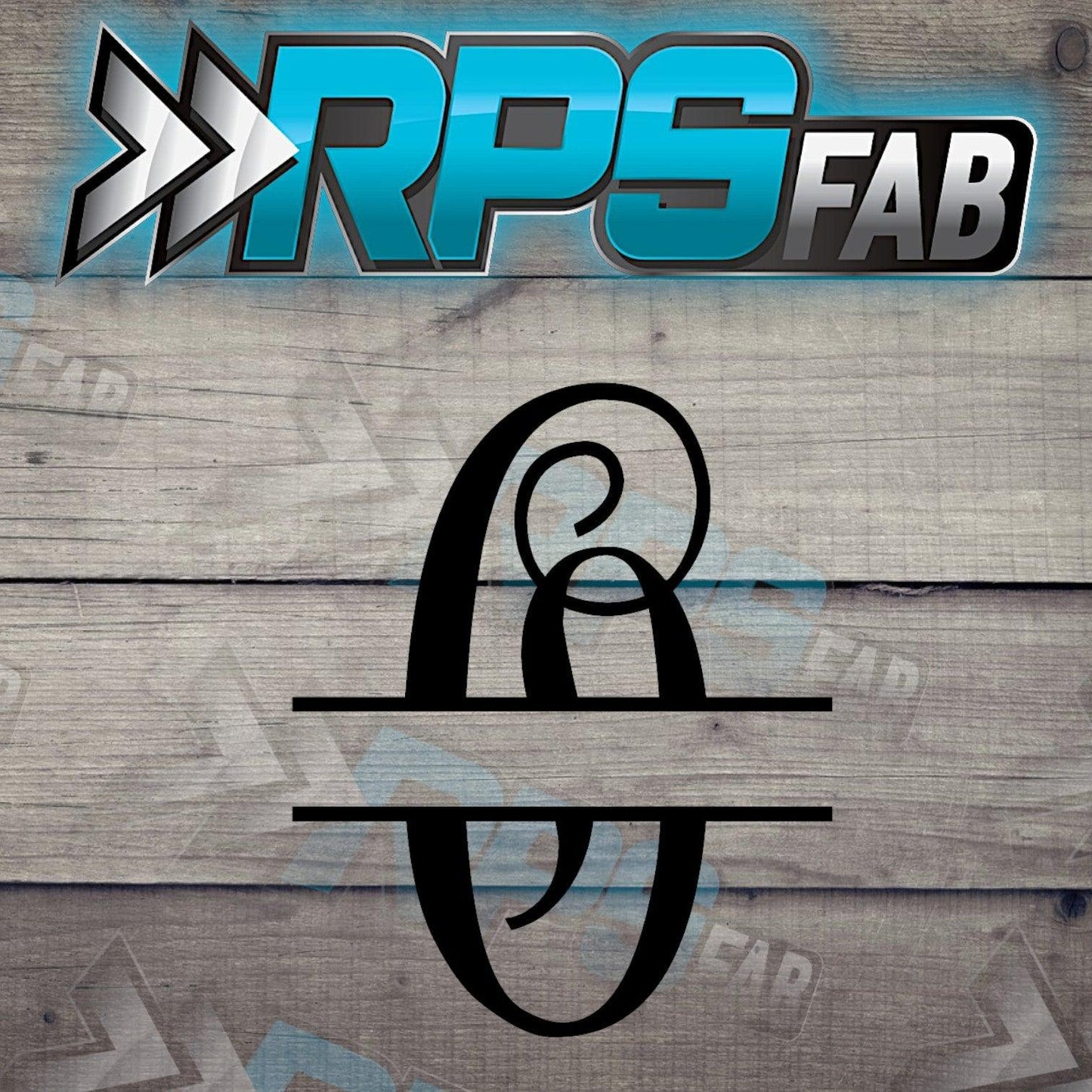 Script Monogram Metal Letters A-Z - RPS Fab