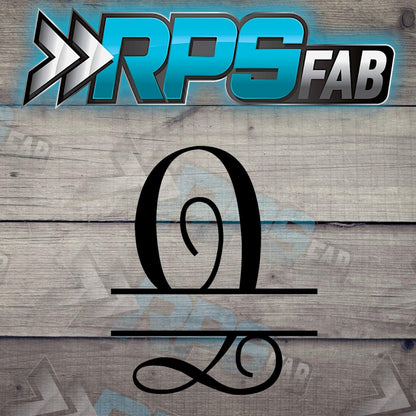 Script Monogram Metal Letters A-Z - RPS Fab