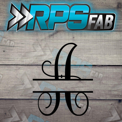 Script Monogram Metal Letters A-Z - RPS Fab