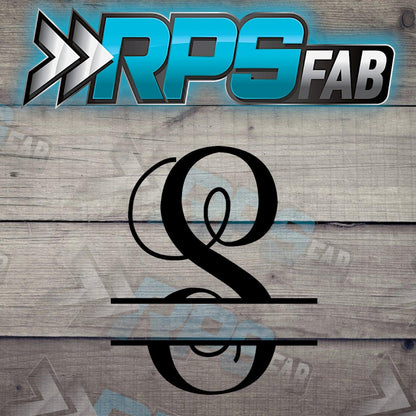 Script Monogram Metal Letters A-Z - RPS Fab