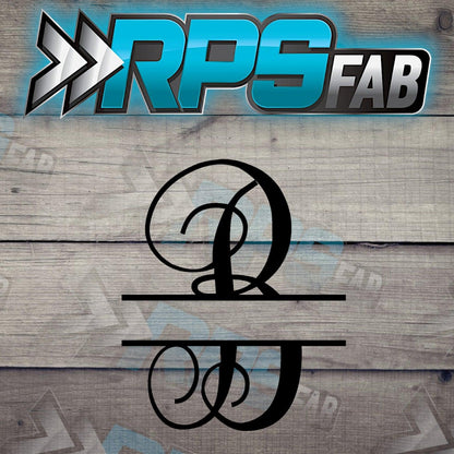 Script Monogram Metal Letters A-Z - RPS Fab