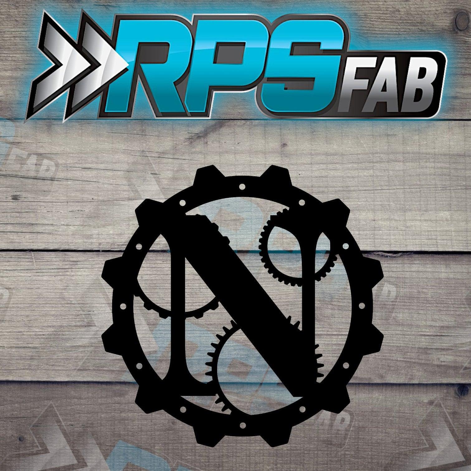Steampunk Gear Monogram Letter - RPS Fab