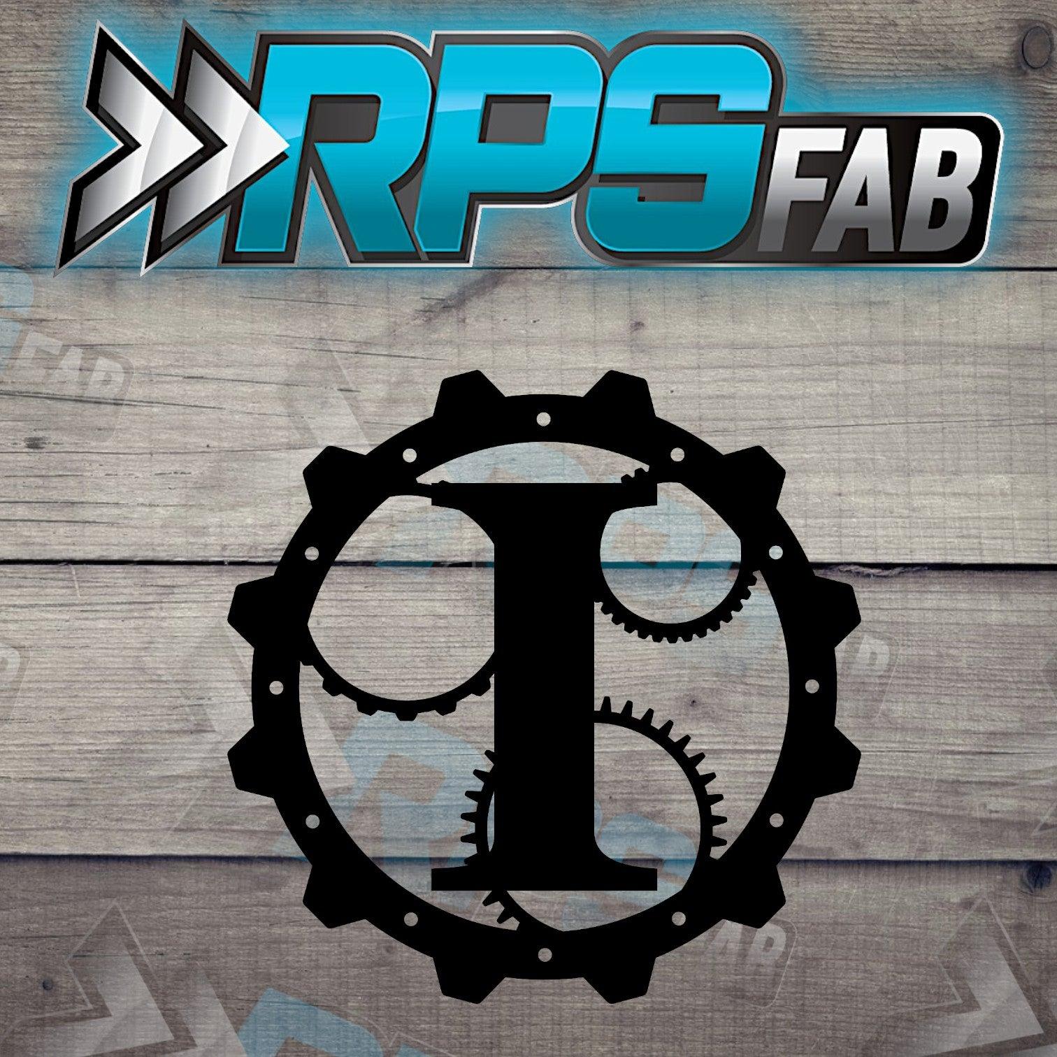 Steampunk Gear Monogram Letter - RPS Fab