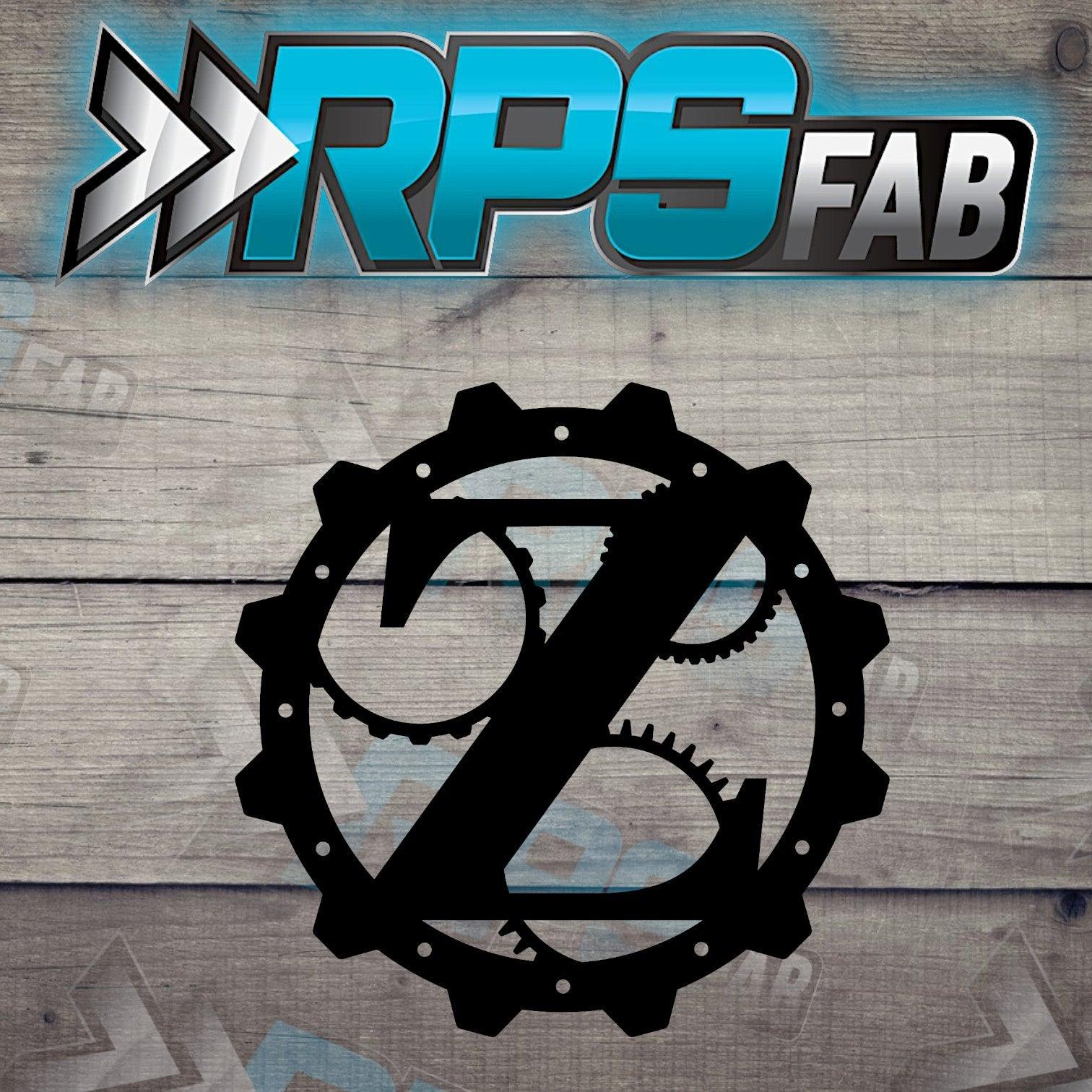 Steampunk Gear Monogram Letter - RPS Fab