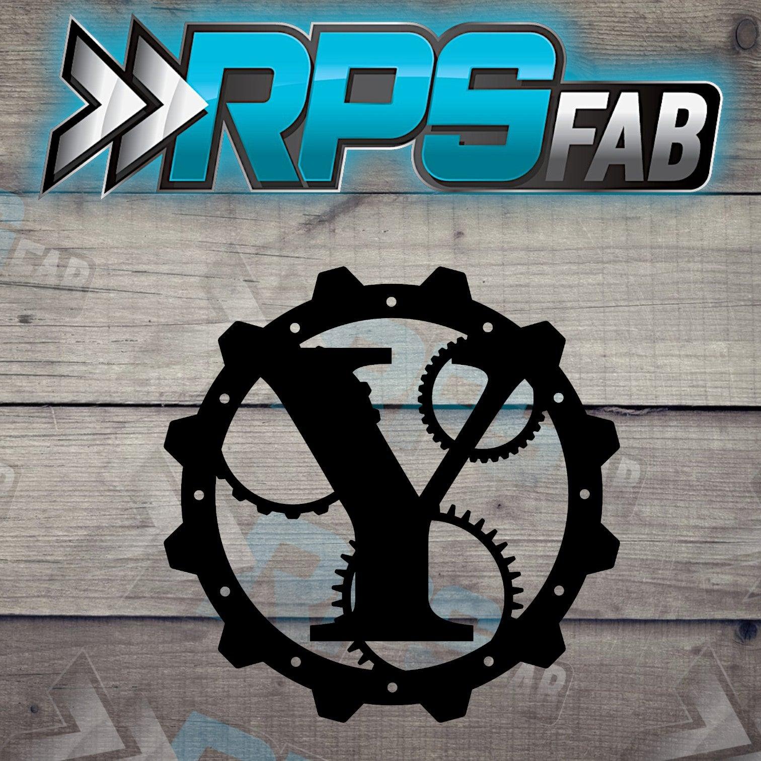 Steampunk Gear Monogram Letter - RPS Fab