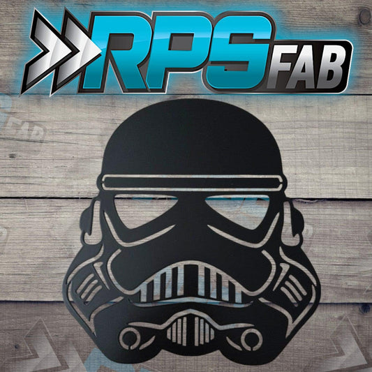 Stormtrooper Metal Art Sign - RPS Fab
