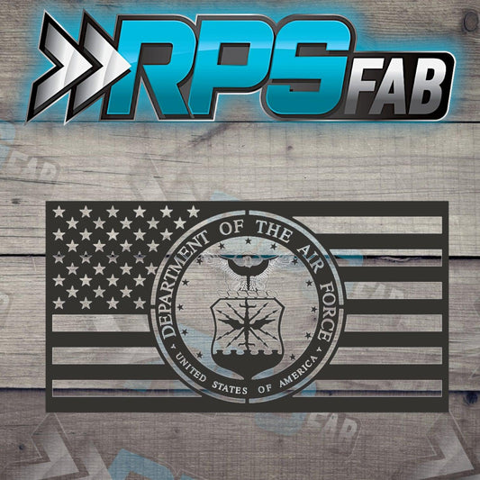 United States Air Force Emblem Metal Art Sign - RPS Fab