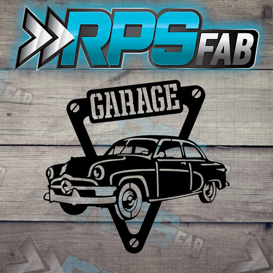 Vintage Car Garage Metal Sign - Classic Edition - RPS Fab
