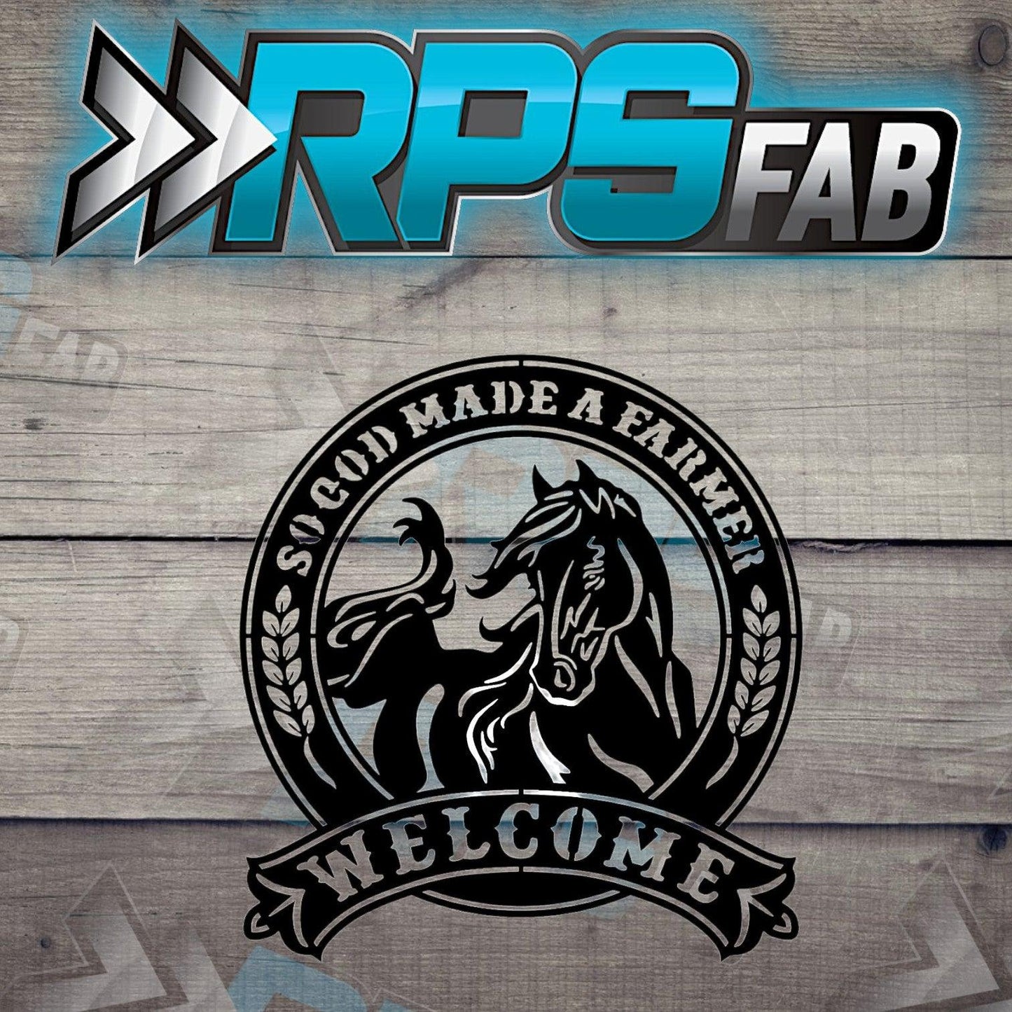 Welcome Farm Sign V2 - RPS Fab