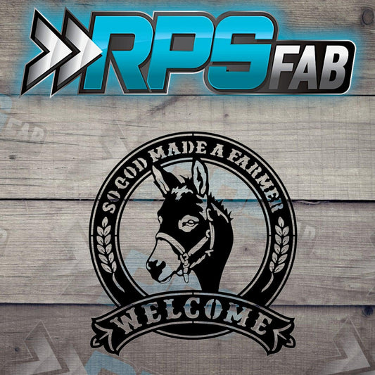 Welcome Farm Sign V5 - RPS Fab