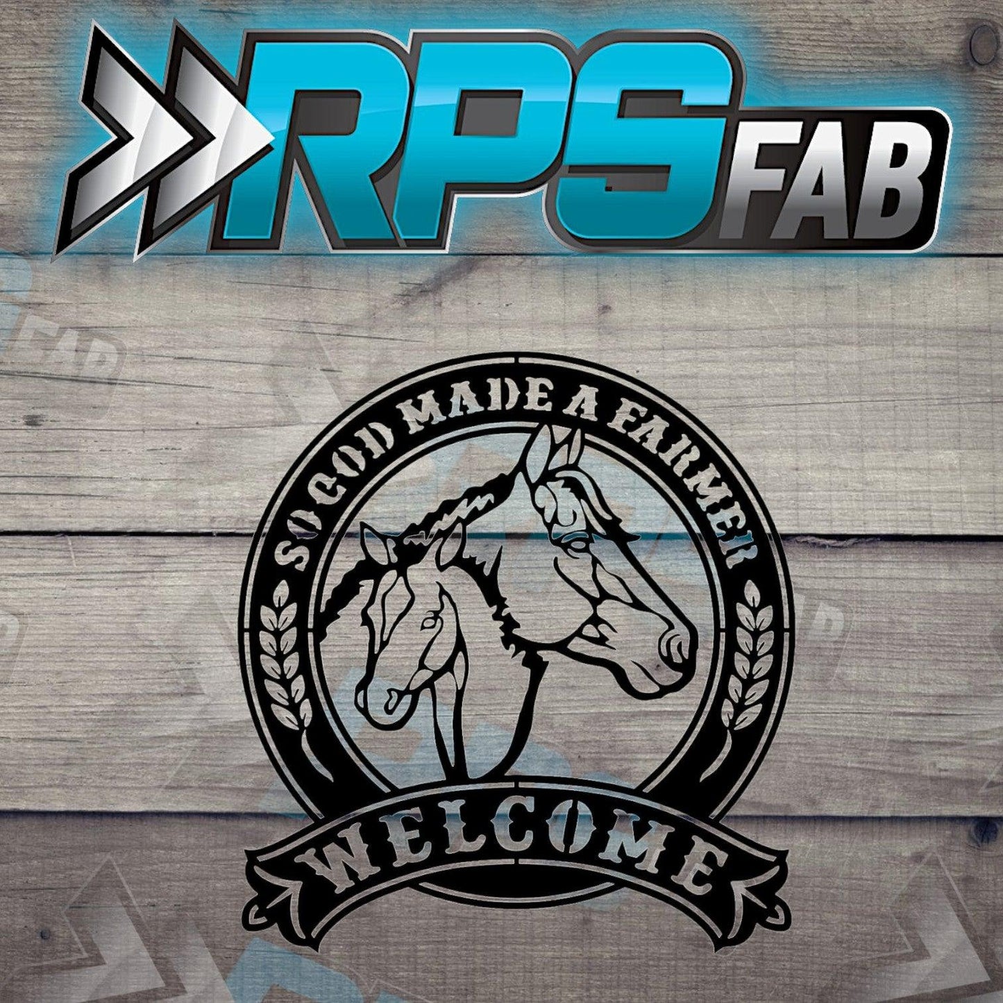 Welcome Farm Sign V6 - RPS Fab