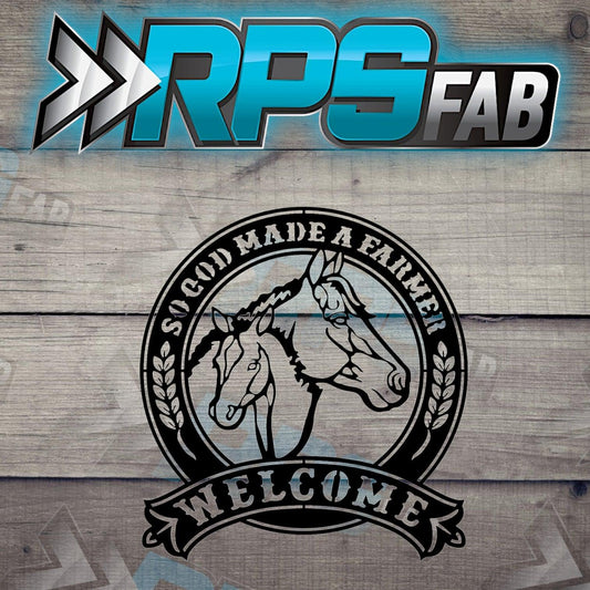 Welcome Farm Sign V6 - RPS Fab